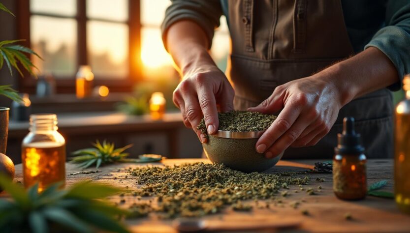 découvrez le processus artisanal de fabrication de l’huile de cbd : des méthodes d'extraction aux techniques de production, explorez chaque étape pour comprendre comment obtenir une huile de qualité supérieure.