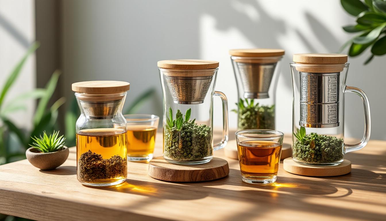 découvrez notre comparatif des meilleurs infuseurs à thé pour le cbd. trouvez le modèle idéal pour préparer vos infusions de cbd facilement et profiter pleinement de leurs bienfaits.